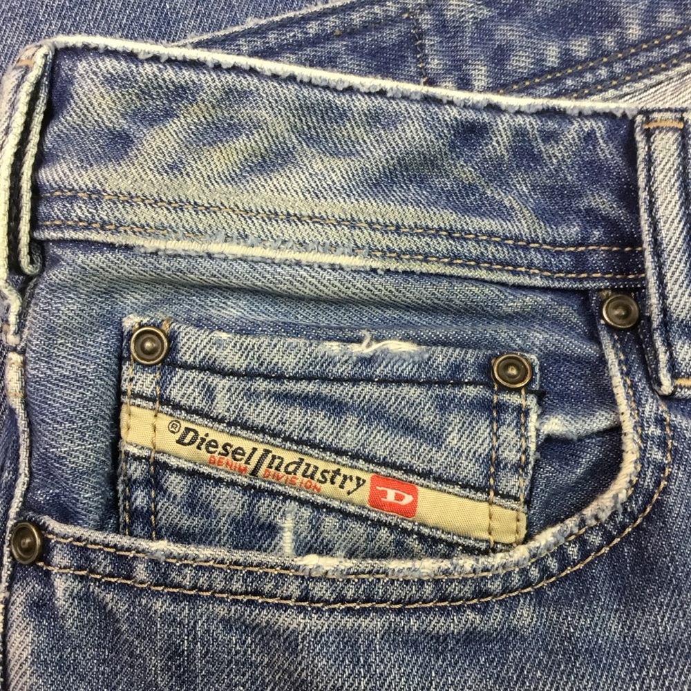 Diesel Industry Zatiny Regular Bootcut Jeans 30”x30” - Picture 10 of 16